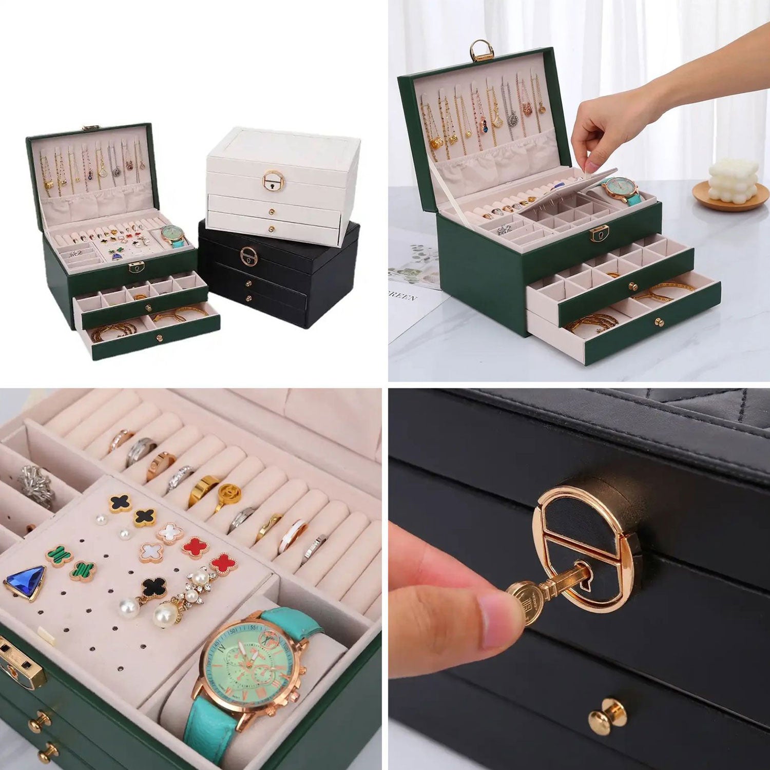 Leather Jewelry Box