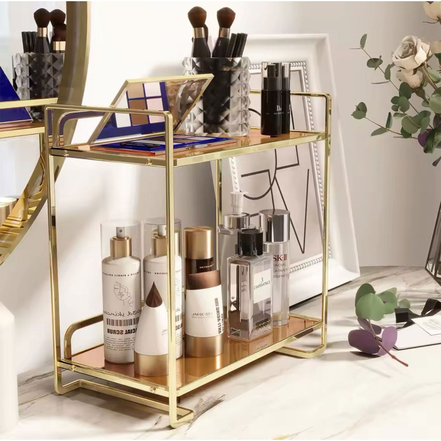 Multipurpose Vanity & Pastry Stand