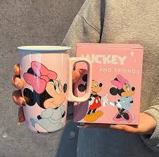 Disney mickey & friends porcelain mug | 500ml-Minnie mouse