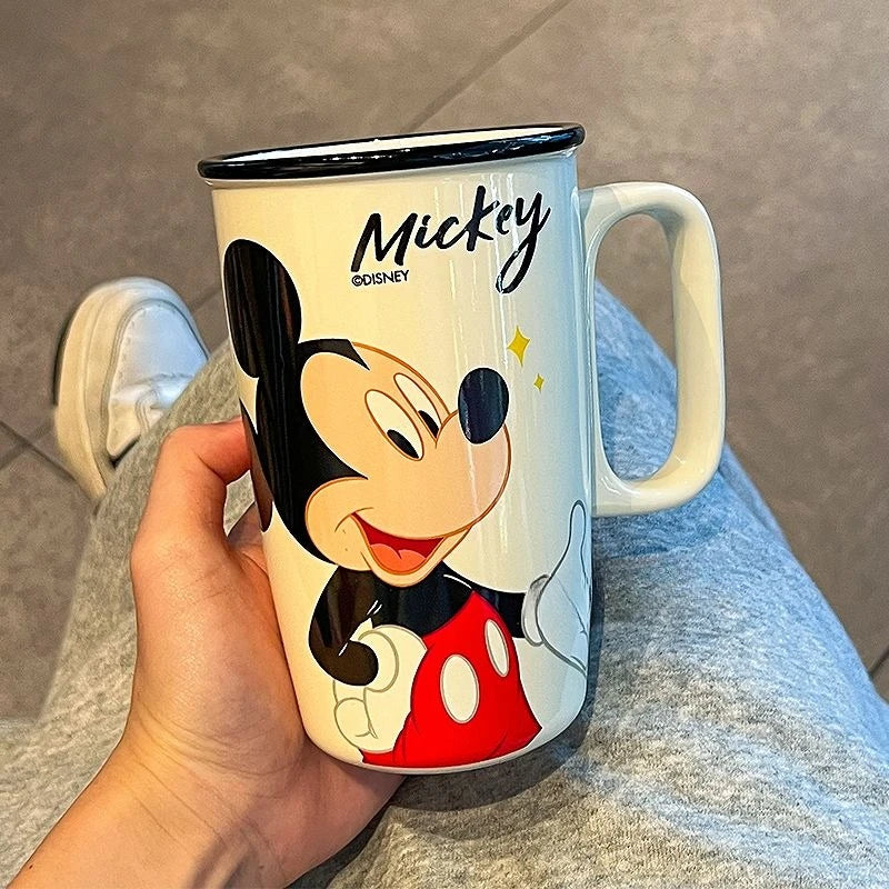 Disney mickey & friends porcelain mug | 500ml-Mickey mouse