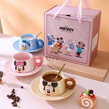 Disney mickey & friends cup & saucer set | Minnie mouse