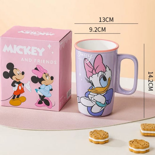 Disney mickey & friends porcelain mug | 500ml-Daisy Duck