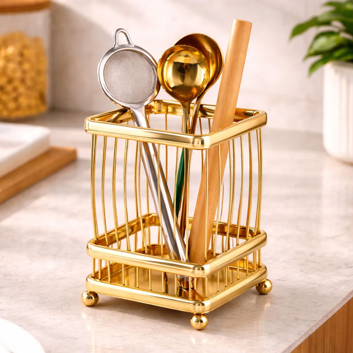 Square Utensil Holder