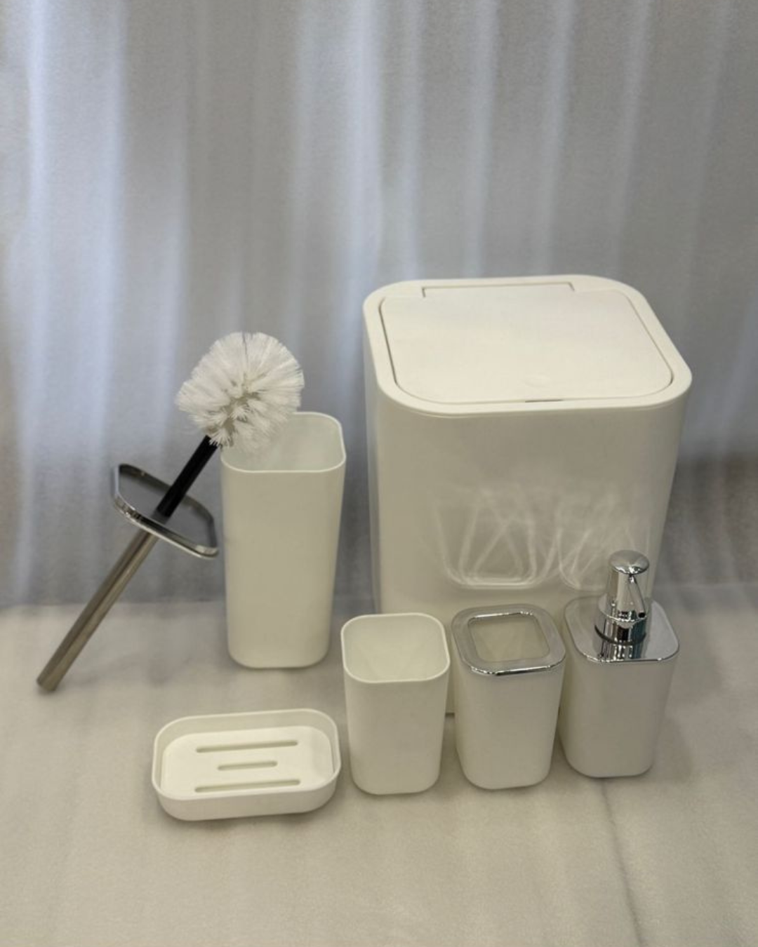 Classy Bathroom Set ~ 7pcs