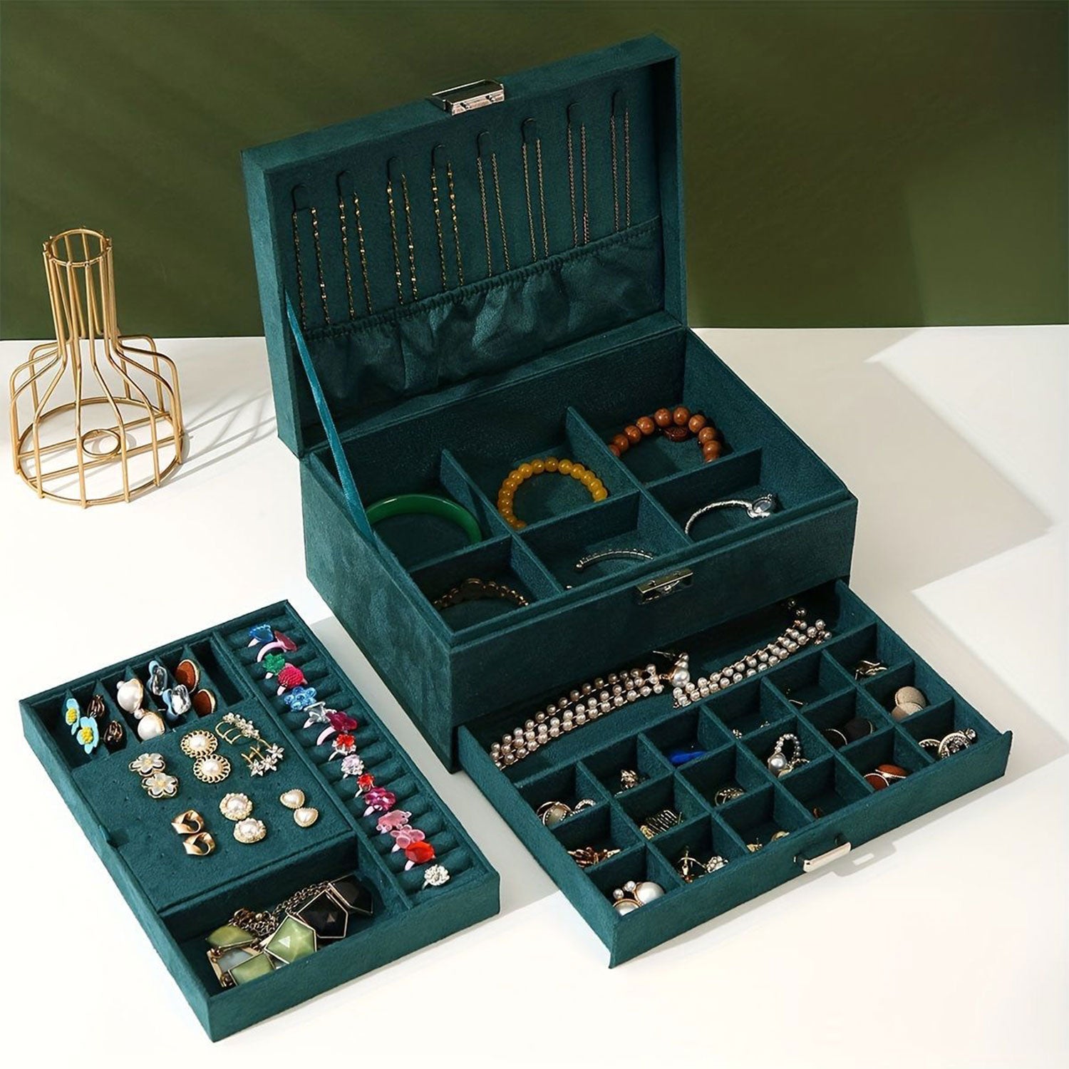 Velvet Jewelry Box