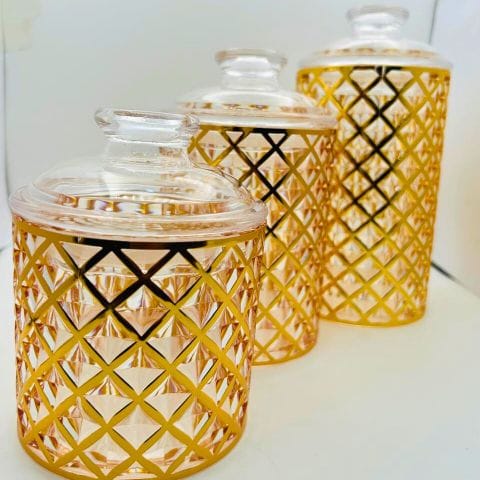 Modern Crystal Look Acrylic Container