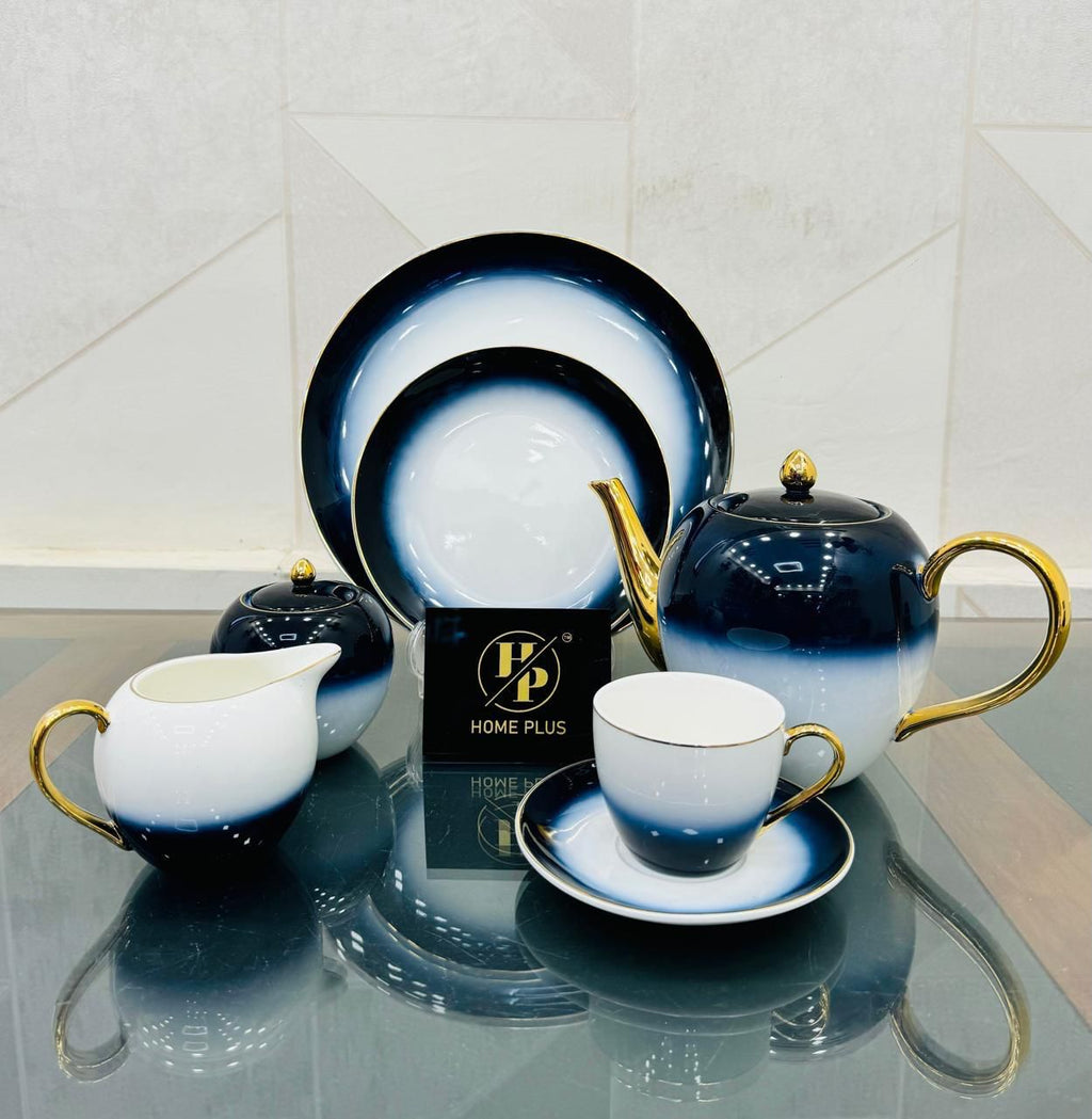 24 Pcs Ceramic Tea Set