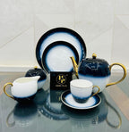 24 Pcs Ceramic Tea Set