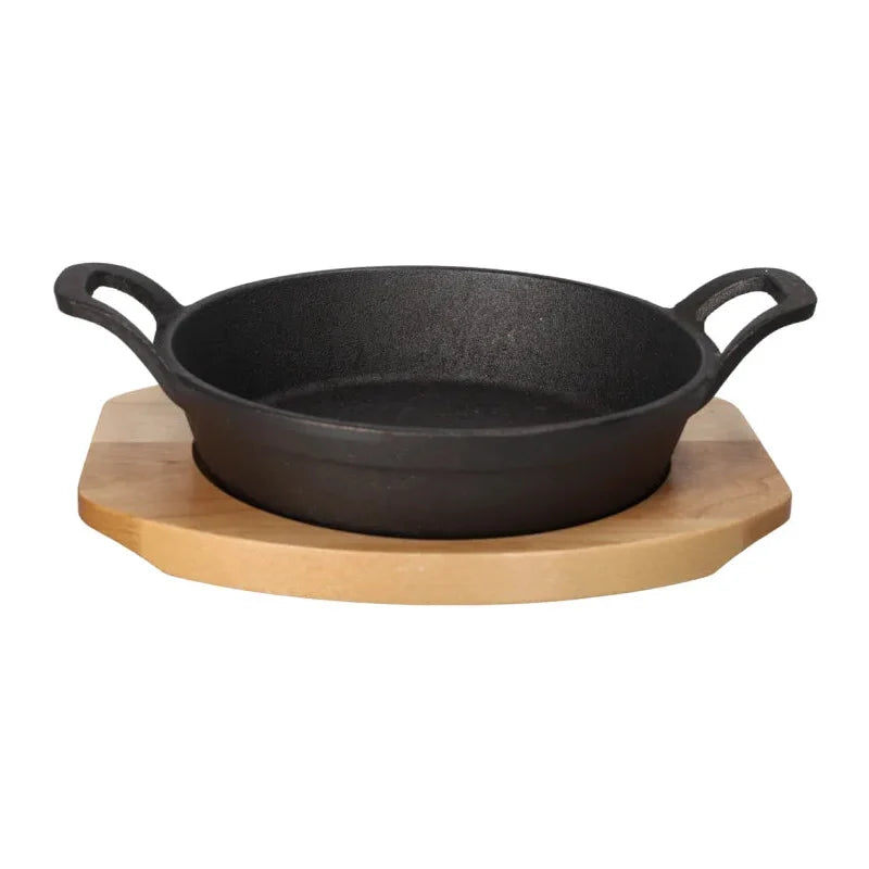 Griddle 18x4.3cm Cast Iron 8c