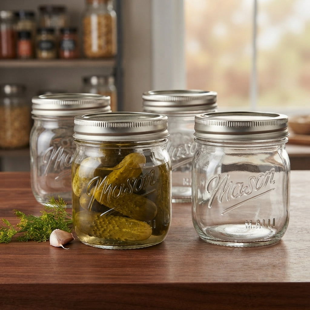 480ml 6Pcs Mason Jar Set 6c