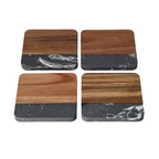 4Pcs Coaster Set 10x10cm 24c Regular