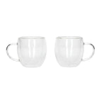 2Pcs D-Walled Mug Set 200ml 24c