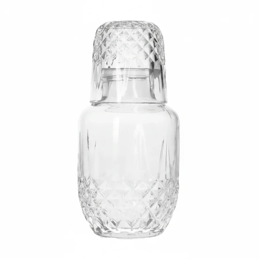 Glass Water Carafe 600ml 24c