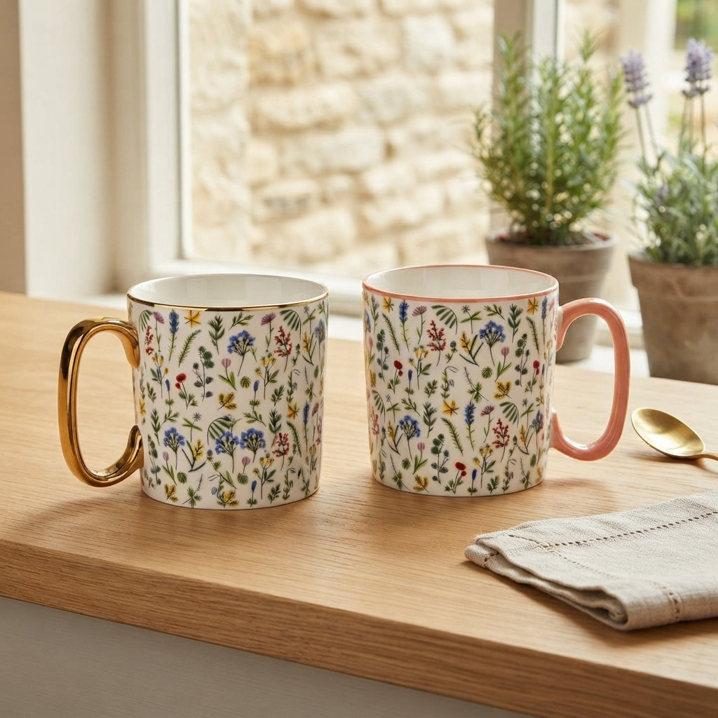 310ml Mug 2Pcs Gift Set 24c