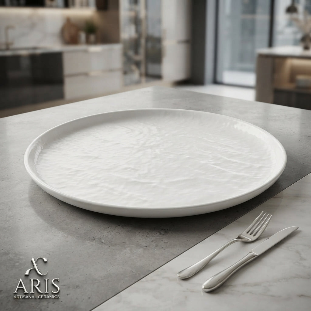 8"Flat Plate Porcelain 36c Reg