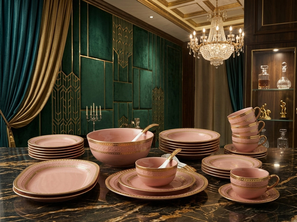 dinner set 46pcs