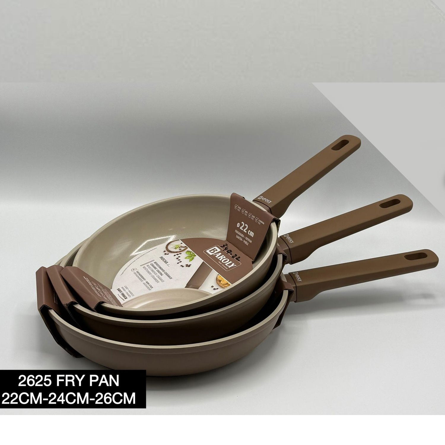 Premium Fry Pan – 22cm | 24cm | 26cm