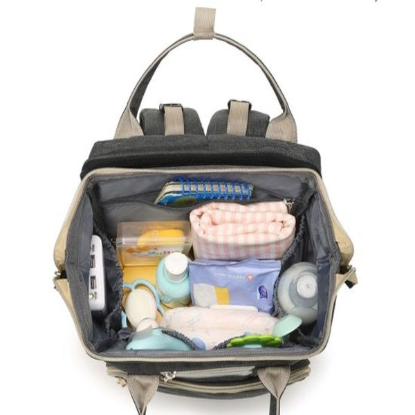 Oxford bag with baby carrier