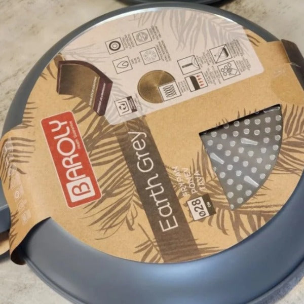 Baroly Earth Grey frying pan