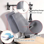 Silicon oven mitts