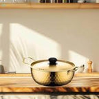 Gold 6pcs  pot set