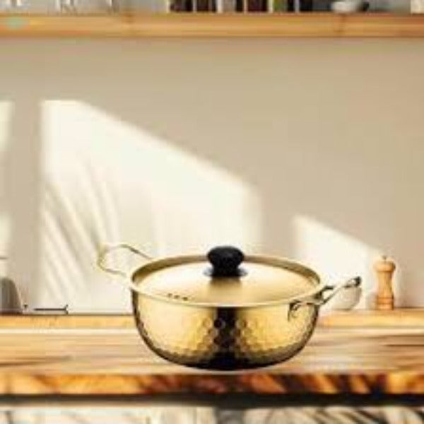 Gold 6pcs  pot set