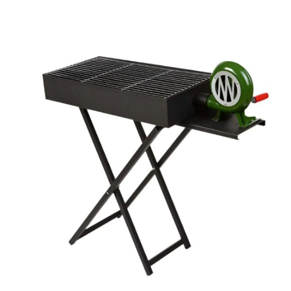 BBQ grill with Air blower