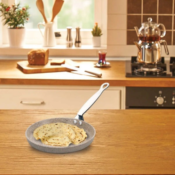 Korkmaz granita crepe frying pan