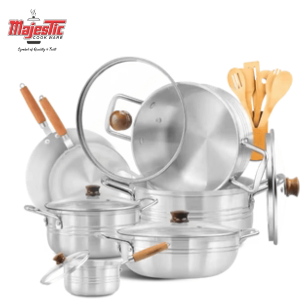 Majestic 18pcs Rich Lady set |Metal finish