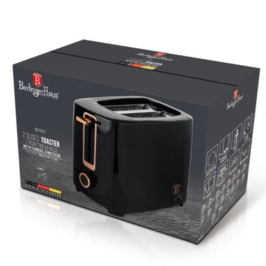 2-slice toaster black rose 700W