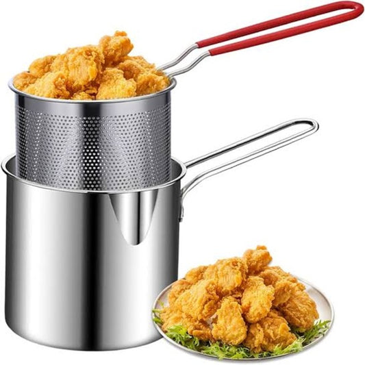 Stainless steel Deep fry pot