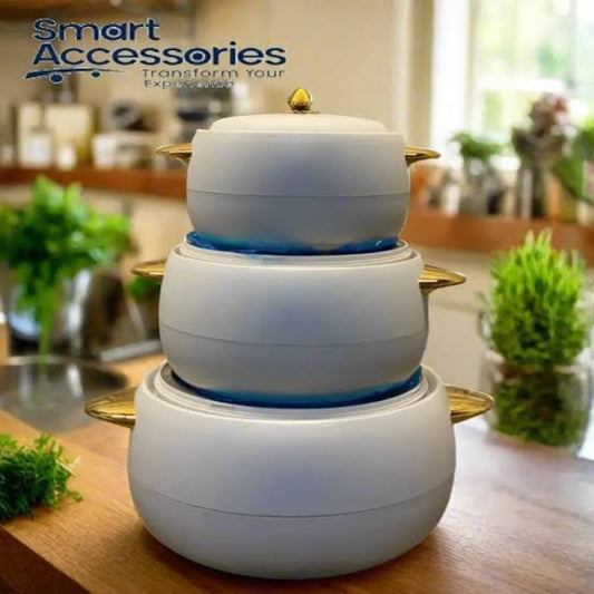 Luxury 3pcs hotpot set|Grey