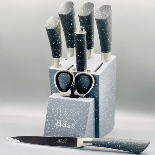 Bass 8pcs kitchen knife set