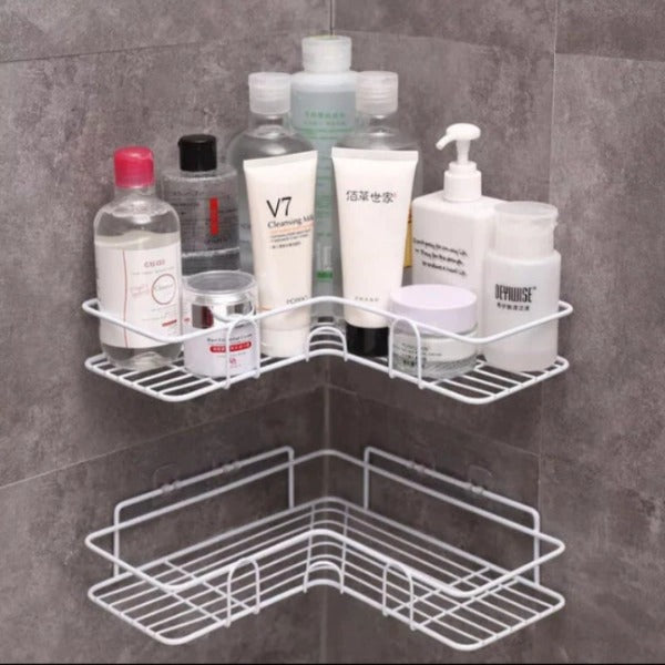 Washroom metal stand