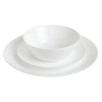 Loose clear white Marble diner set