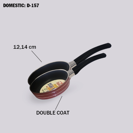 Domestic D-157 non-stick egg pan