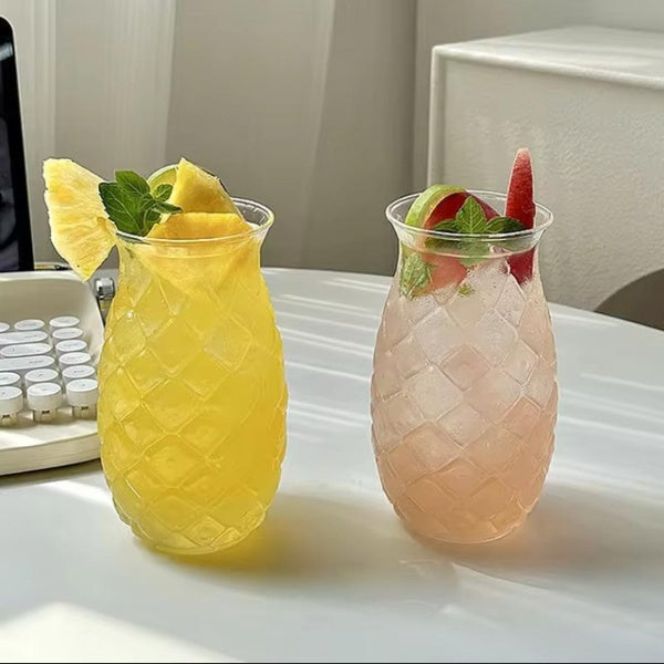 High quality pineapple shape juice glass