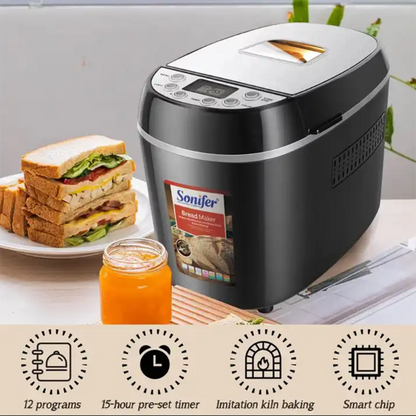 Automatic electric bread maker