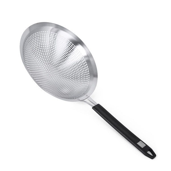 Flat dense hole leak spoon 24cm