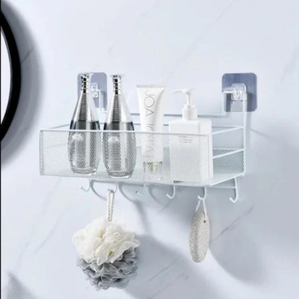 Washroom metal stand