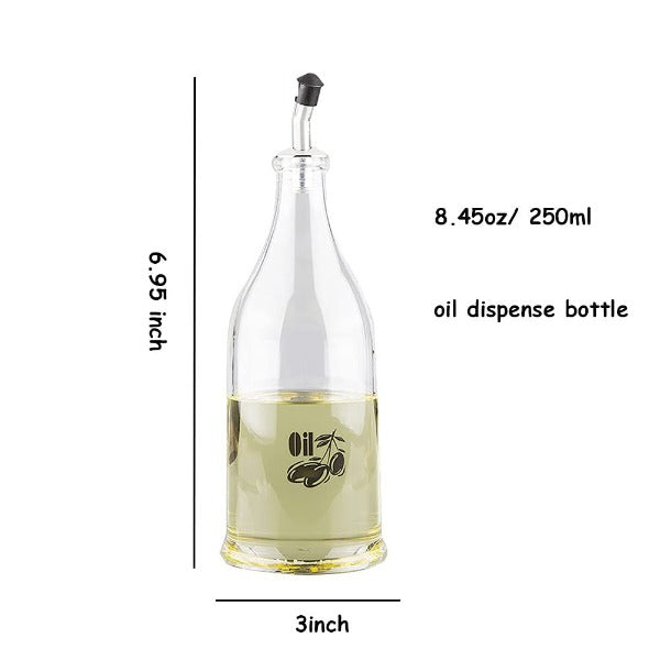 Acrylic oil bottle