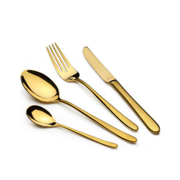 Arshia premium 26pcs gold cutlery set