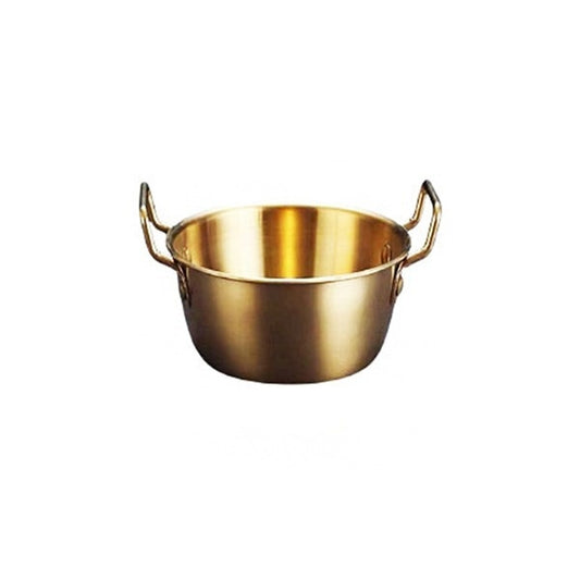 Eared rice pot Bowl Gold 15*5cm