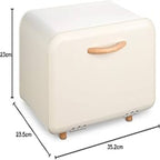 Woodeneg bread bin