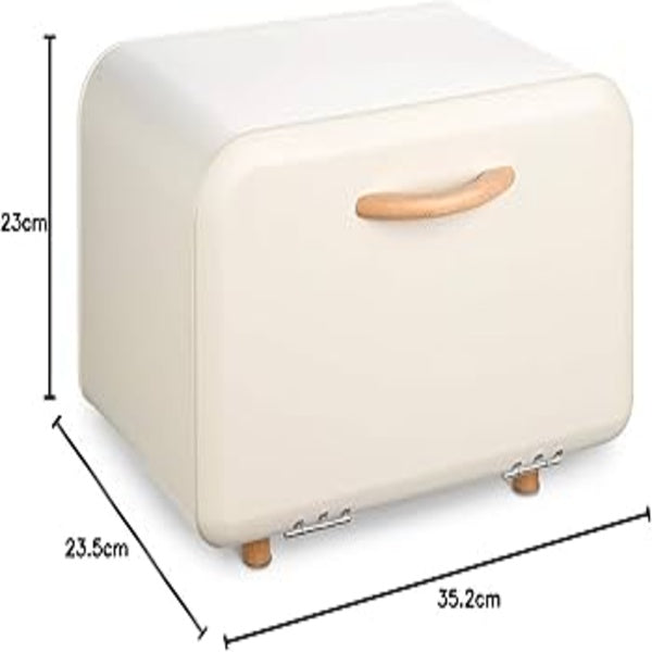 Woodeneg bread bin