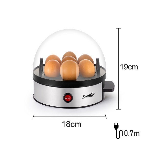 Automatic electric egg boiler steamer