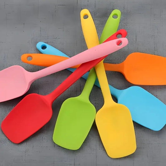 Silicon spatula spoon