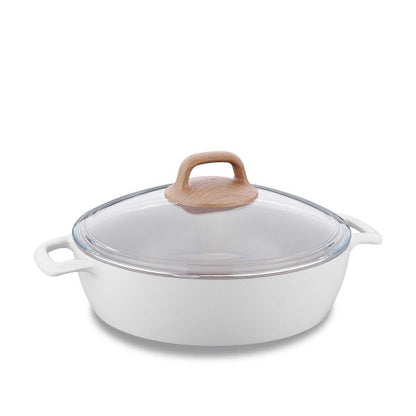 Korkmaz Gusto ceramic low casserole 26x6