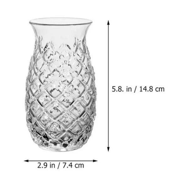 High quality pineapple shape juice glass
