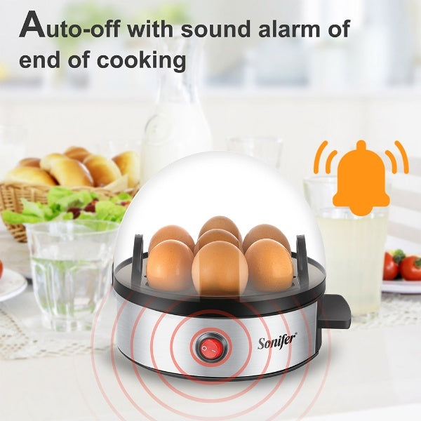 Automatic electric egg boiler steamer